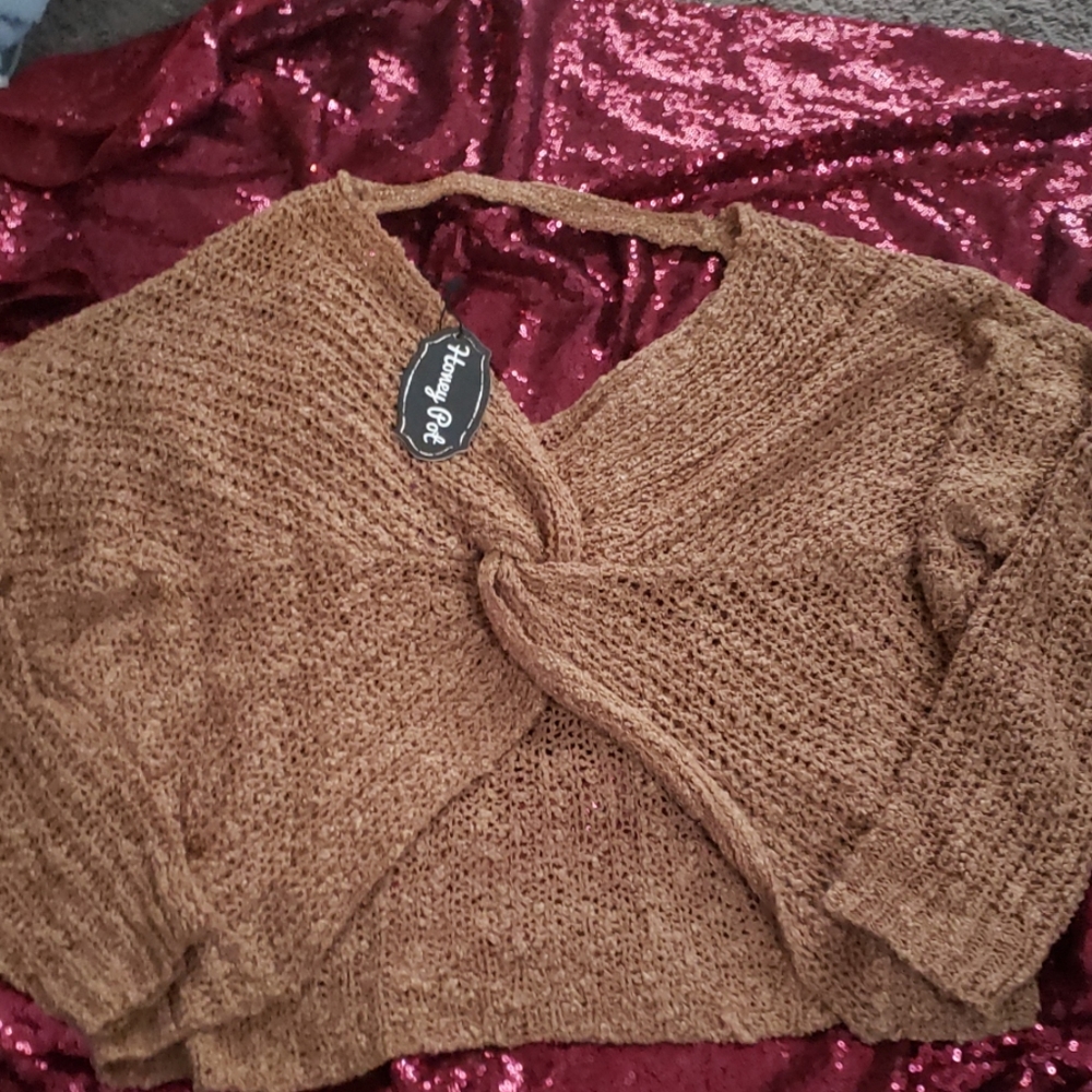 Knit sweater